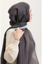 Amber Luxury Shawl 70274-08 Earth Silver Gray - 3
