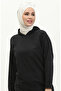 طقم بدلة رياضية مزدوجة 23009-02 أسود - 3