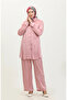 Tunic and Pants Two-Piece Set 11304-01 Rose Pink - 2