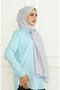 شال كاراكا أرمول 81076-03 فضي - 4