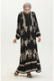Balloon Sleeve Dress 4091-05 Black - 2