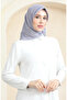 وشاح كريستال عادي 70252-30 رمادي فاتح