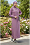 Two thread ka Hooded por dress 0190-05 lilac - 3