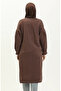 Balloon Sleeve Long Tunic 3031-03 Brown - 5