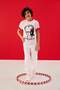 Boy's Crew Neck Ataturk Printed Short Sleeve White T-shirt Tycflyw95n170834087908459