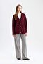 Relax Fit V-Neck Buttoned Knitwear Cardigan E6134Ax25Au - 2