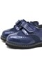 Hidra Patent Leather Velcro Oxford Baby Boy Shoes - 8
