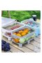 Portable Storage Boxwith Ice and Drain SeparatorKeeps ColdLunch Box, - 5