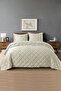 Shane Velvet Bedspread Set Single 2 Piece Quilted Supersoft Soft Fiber-Filled - 5