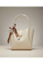 Large Bag with Gold Detail + Gift Scarf - 4