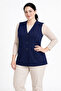 Women's Simple Pattern Combed Cotton Mother's Vest for Middle Ages and Above 1133 - 3