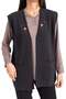 Women's Middle Age and Above Knitwear Knitted Buttonless Cross Stitch Pattern Embroidered Mother's Vest 310 - 6