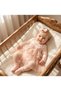 Baby Girl Mevlütlük Bodysuit Dress with Bandana and Lace Bk1019