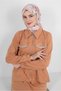 ALVINA FLOWER PATTERNED SCARF 8237