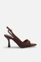 Lulu Women's Open Back and Front Dress Heeled Shoes A006-K1914 - 3