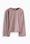 Long-sleeved cotton top - 5