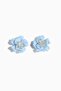 Flower-shaped earrings