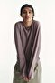 Long-sleeved cotton top - 4