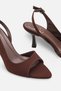 Lulu Women's Open Back and Front Dress Heeled Shoes A006-K1914 - 5