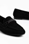 Seul Black Buckle Women's Ballerinas - 3