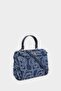 Women's Zippered Jean Crossbody Bag G7678Axns - 3