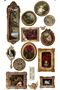 Vintage Frame Sticker Set – Retro Art & Antique Aesthetic Sticker Collection |   22X30 cm - 2