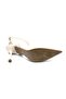 Feles Open Back Stiletto Women's Heeled Shoes Beige - 5