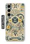 Samsung Galaxy S26 Compatible Gemini D Patterned Transparent Phone Case