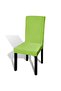 Huse de scaun elastice drepte, 4 buc., verde - 2
