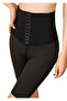 Thermal Sauna Effect Sweat Shorts Corset - Adjustable Agrafl Stomach and Abdomen Support Shaping / Sculpting - 2