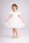 Girl's Rose Tutu Special Occasion Dress White