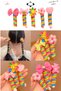 1Pcs Girls' Macaron Hairpin Spiral Hair Clip with Figures Patterned Cute Hair Clips Children's Hair Clips - 3