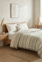 4 Layer Muslin Double Bedspread 220X230 cm 100% Cotton Striped Sofa Cover Tv Blanket - 3