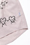 Chill Space Collection - Embroidered Women's Home Shorts - Sandy - 7