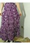 Elastic Waist 3-Layer Ruffled Viscose Fabric Skirt, Mevlana Long Cotton Skirt