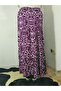 Elastic Waist 3-Layer Ruffled Viscose Fabric Skirt, Mevlana Long Cotton Skirt - 7