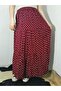 Elastic Waist 3-Layer Ruffled Viscose Fabric Skirt, Mevlana Long Cotton Skirt - 4