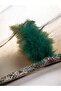 Gatsby Crown with Feather Details and Stone Design, Stone Crown, Party Crown - 3