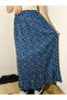 Viscose Fabric Skirt with Elastic Waist and Single Layer Ruffles at the Bottom, 100% Cotton, Size 36-44 - 2