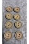Polyester Button 35 Boy 22 mm 8 Pieces - 2
