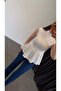 Livia Zero Sleeveless Ruffle Blouse Ecru - 2