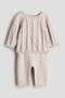2-piece cotton-knit set