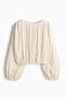 Balloon-sleeved top - 5