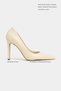 Lunara Butter Yellow Matte Pointed Toe Women's Stiletto - 2