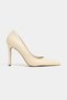 Lunara Butter Yellow Matte Pointed Toe Women's Stiletto - 5