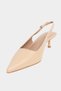 Dipsy Ten Matte Buckle Detail Pointed Toe Women's Heeled Shoes - 6