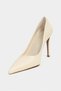 Lunara Butter Yellow Matte Pointed Toe Women's Stiletto - 6