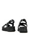 , Women's Genuine Leather Comfort Sandals 1611051Z041 Black - 3