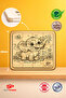 Wooden Elephant Coloring Puzzle, Paint and Brush Included - 3