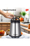 FC 3222 2L 2in1 Food Chopper 350W Double Bowl Glass & SS 4 Blade 2 Speed Overheat Protector - 3